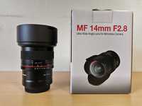 Samyang MF 14mm f/2.8 обектив за Nikon Z фотоапарати