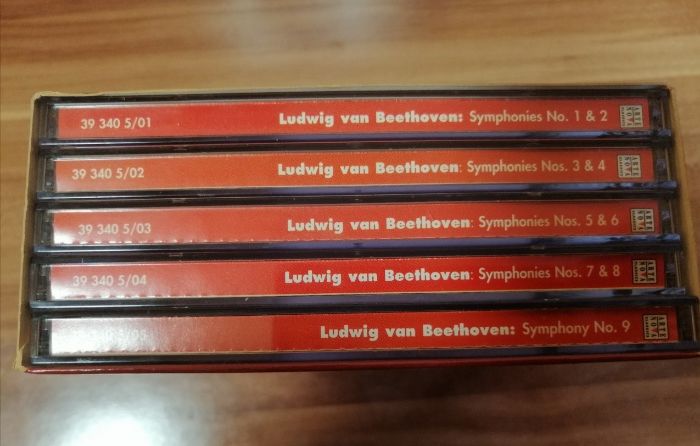 CD Beethoven 9 Simphonies