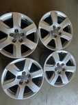 Set jante aliaj pe 17 originale Audi A4-A6