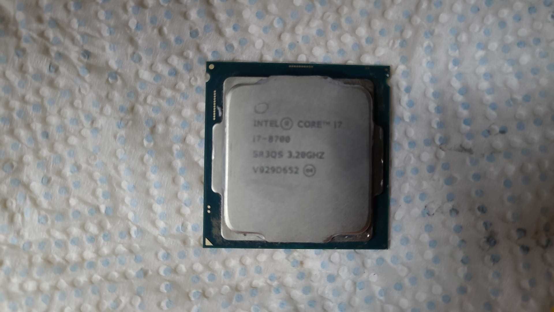 Procesor Intel  i7-8700 Coffee Lake 4.6 Ghz cu sau fara MSI Z370
