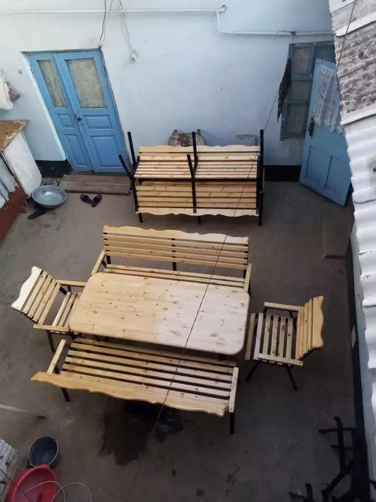 Дачный стол и стул