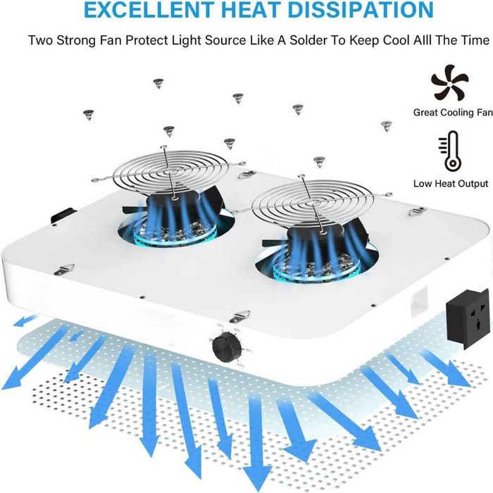 LED лампа за отглеждане на растения GL-CR1200