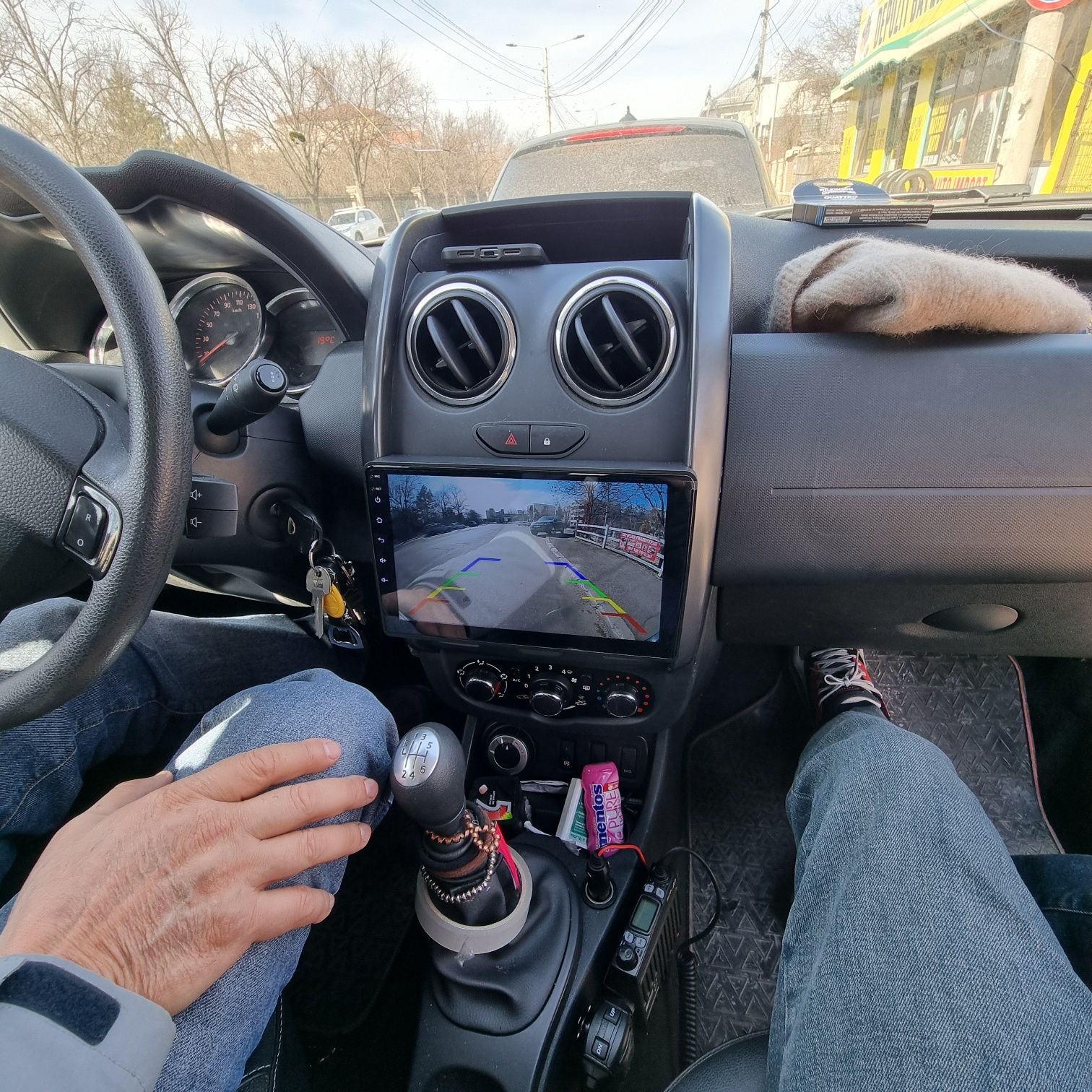 Navigatie Android Dacia Duster 2013-2018 Waze YouTube WiFi GPS USB