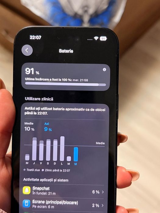 Iphone 15 128Gb negru