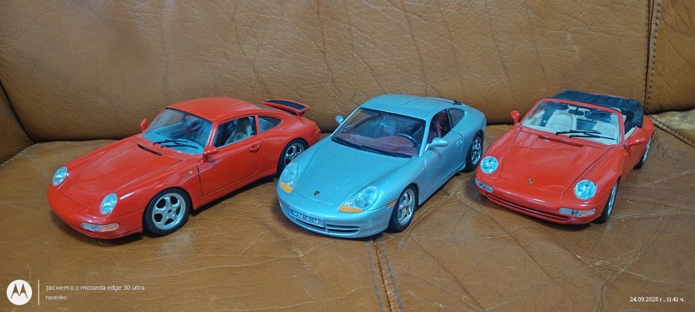 Колекционерски колички  Porsche 1:18