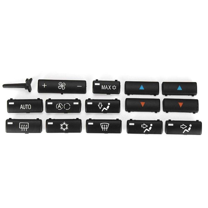 Комплект бутони за BMW 5 серия E39 и X5 E53 - климатик, климатроник