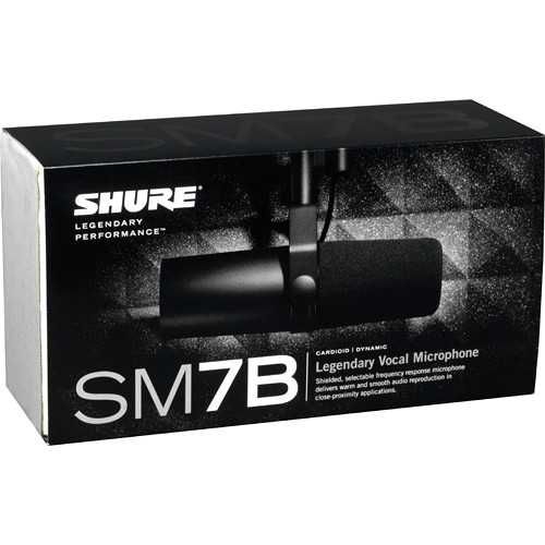 Студийный микрофон Shure SM7B НОВЫЕ ( для подкастов и стримов )