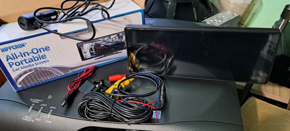 Hippcorn portable car media screen