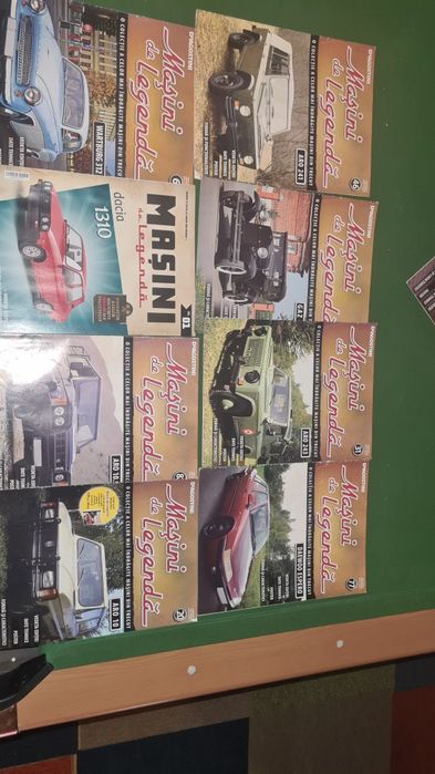 Biblioraft+Reviste Colectie "Masini De Legenda"+ alte colectii