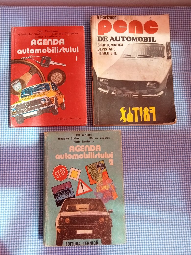 Cărți vechi tematica auto, ACR,Dacia 1300,1100,1310