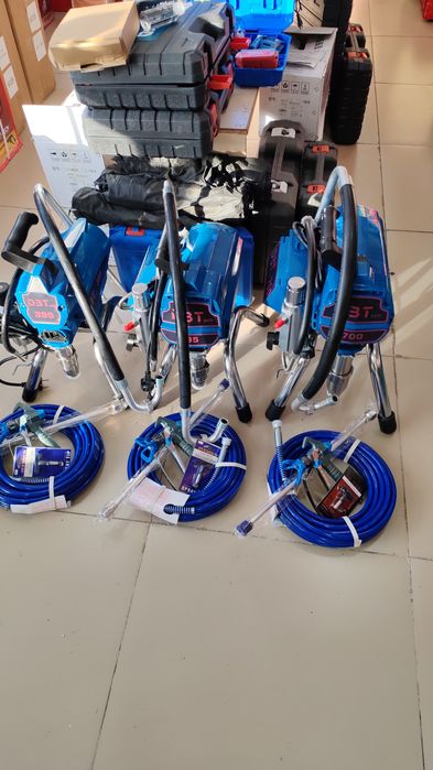 Безвоздушный окрасочный аппарат высокого давления DBTech 395, 595, 700