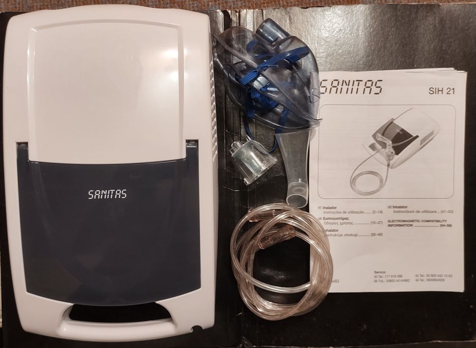 vând inhalator SANITAS-SIH 21,stare foarte bună
