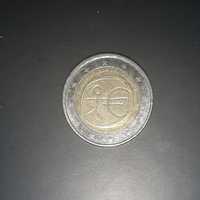 Vand moneda 2 Euro rara de colecție cu eroare de batere WWU  1999-2009