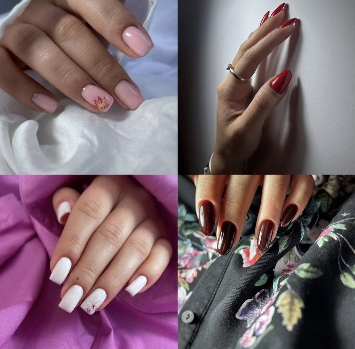 Deplasare si la Domiciliu Unghii cu gel oja semi unghii false tips con