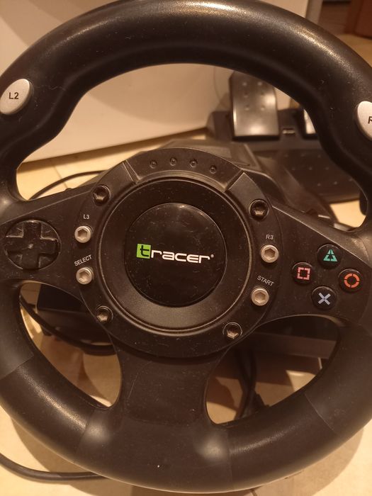 Геймърски волан с педали Tracer
