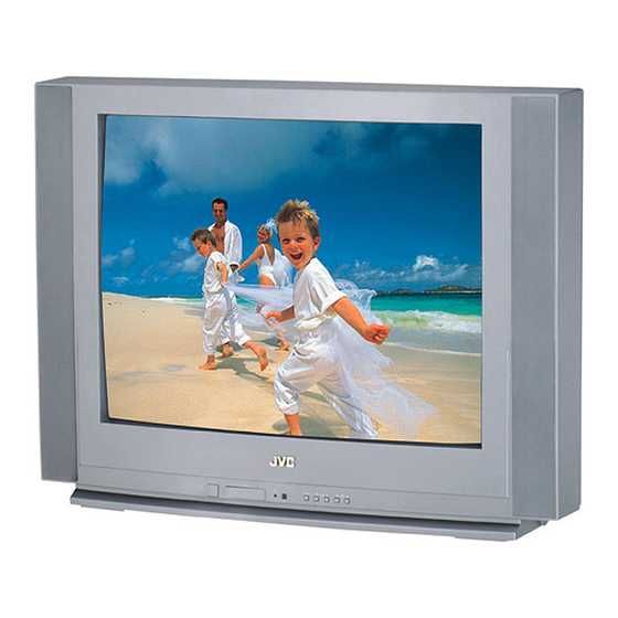 Цветен, стерео телевизор JVC AV-21BD5EE/EES