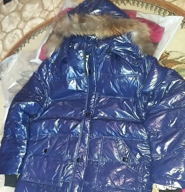 Продам куртки с ЕНОТОМ новые в упаковке,размер L XL 2XL,синий кра