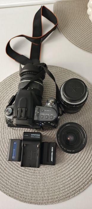 DSLR Sony Alpha A550+3 obiective