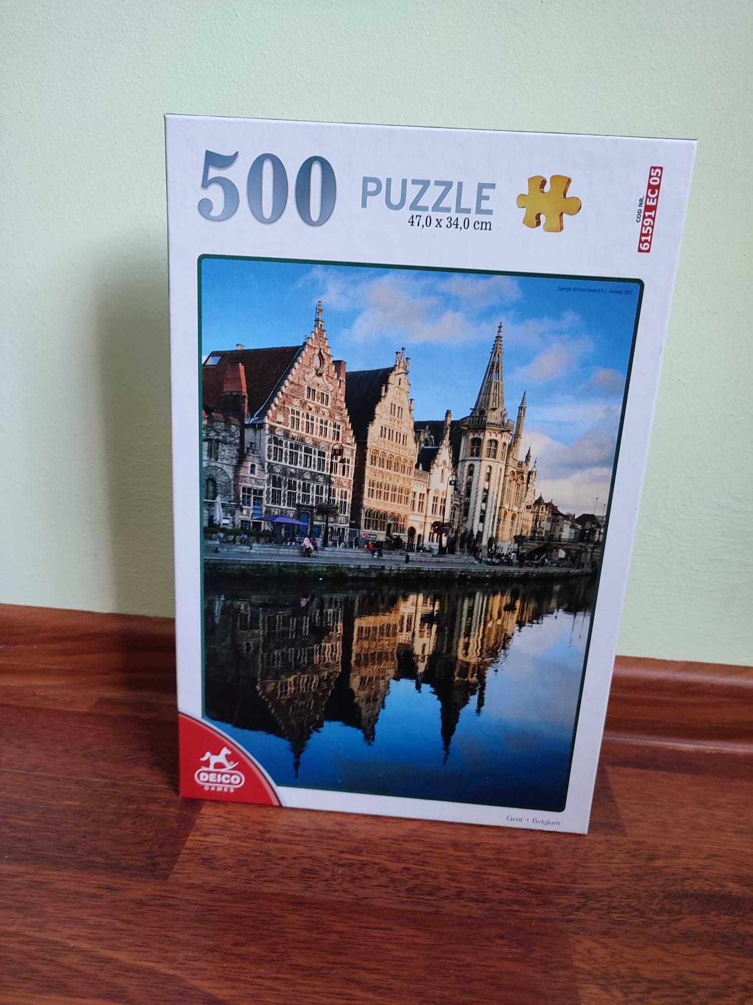 Puzzle 500 550 piese oras stadion animale