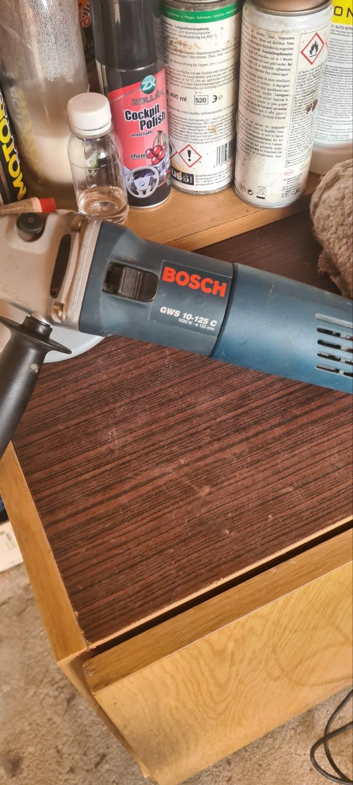 Bosch GWs 10-125c ъглошлайф Hilti te-22