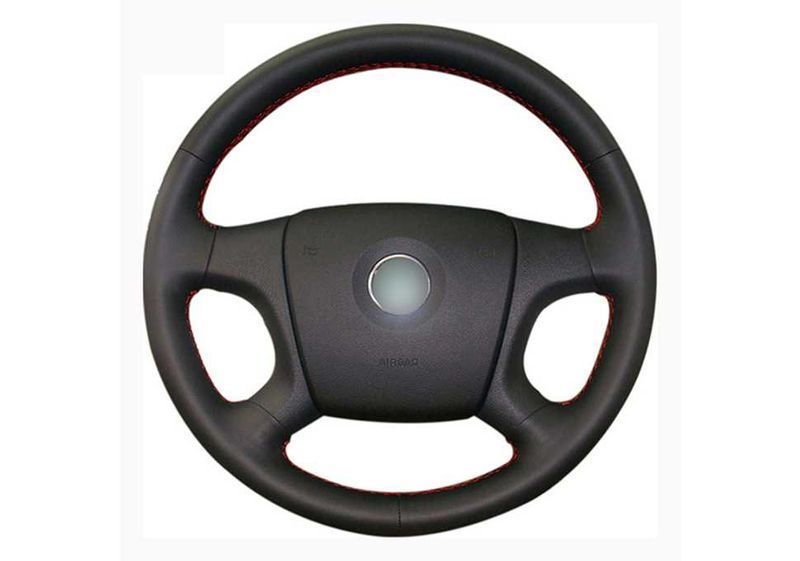 Кожен калъф за волан шиещ, Skoda Octavia, Fabia 2005-2010 г.