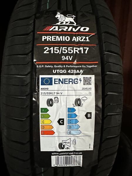 Нови Летни Гуми Arivo Premio Arz1 215/55R17 94V Нов Dot