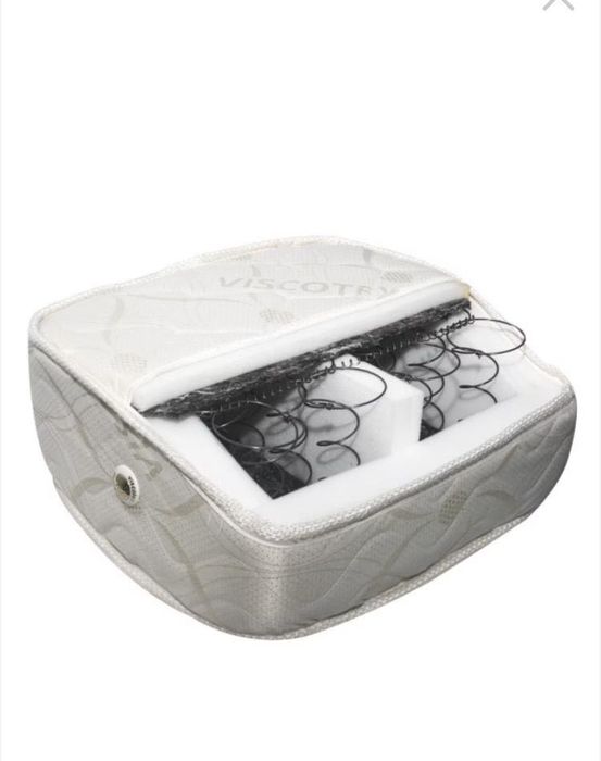 Pat aproape nou cu saltea 160x200