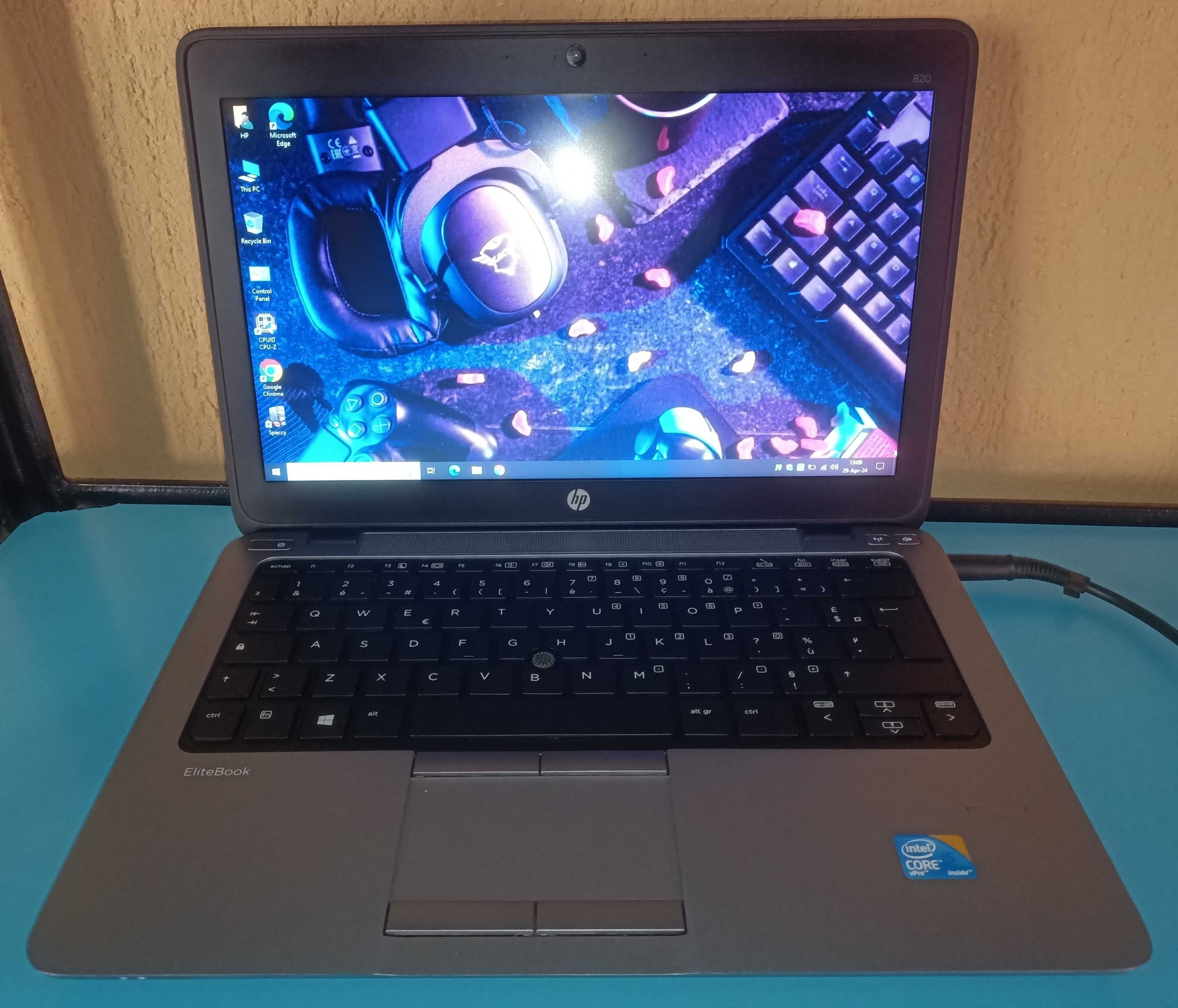 Laptop HP EliteBook 820 Intel i5 Gen4 1,90Ghz | 8Gb RAM| 500Gb hard