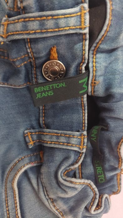 Детски дънки GUESS,Benneton 7-8г