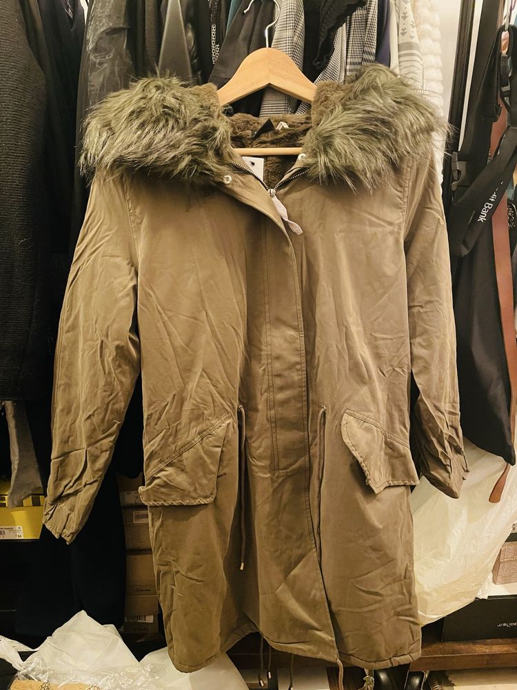 Geaca Parka Kaki XS Love Token New York