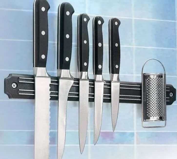 Магнитный держатель для ножей на стену