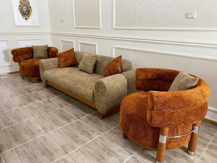 Раскладной диван и кресло