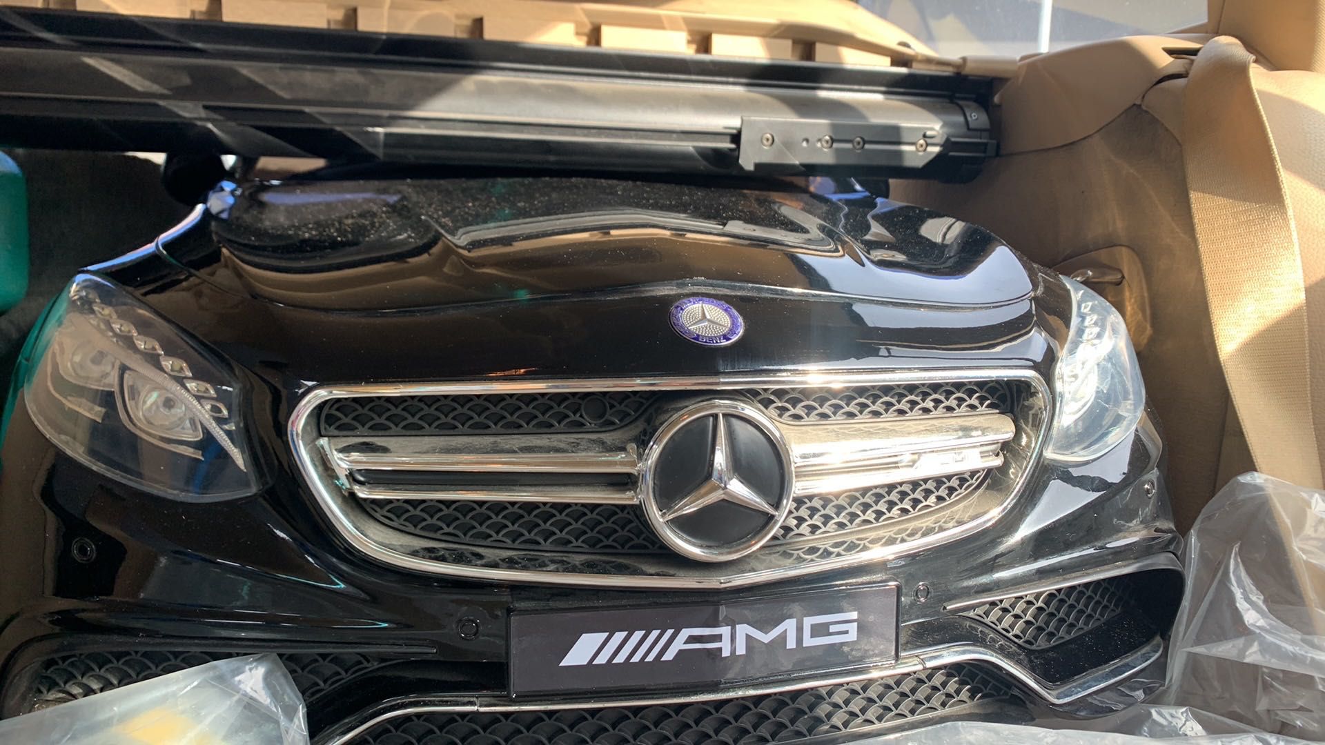 Mercedes Кола с дистанционно управление за деца 1 г