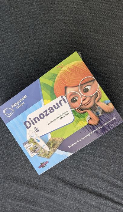 Raspundel Istetel, Pachet Creion si Carte dinozauri
