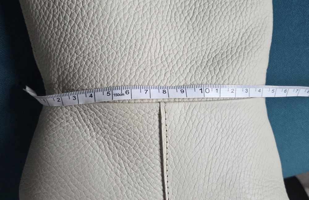 Cizme piele ivoire, masura 41