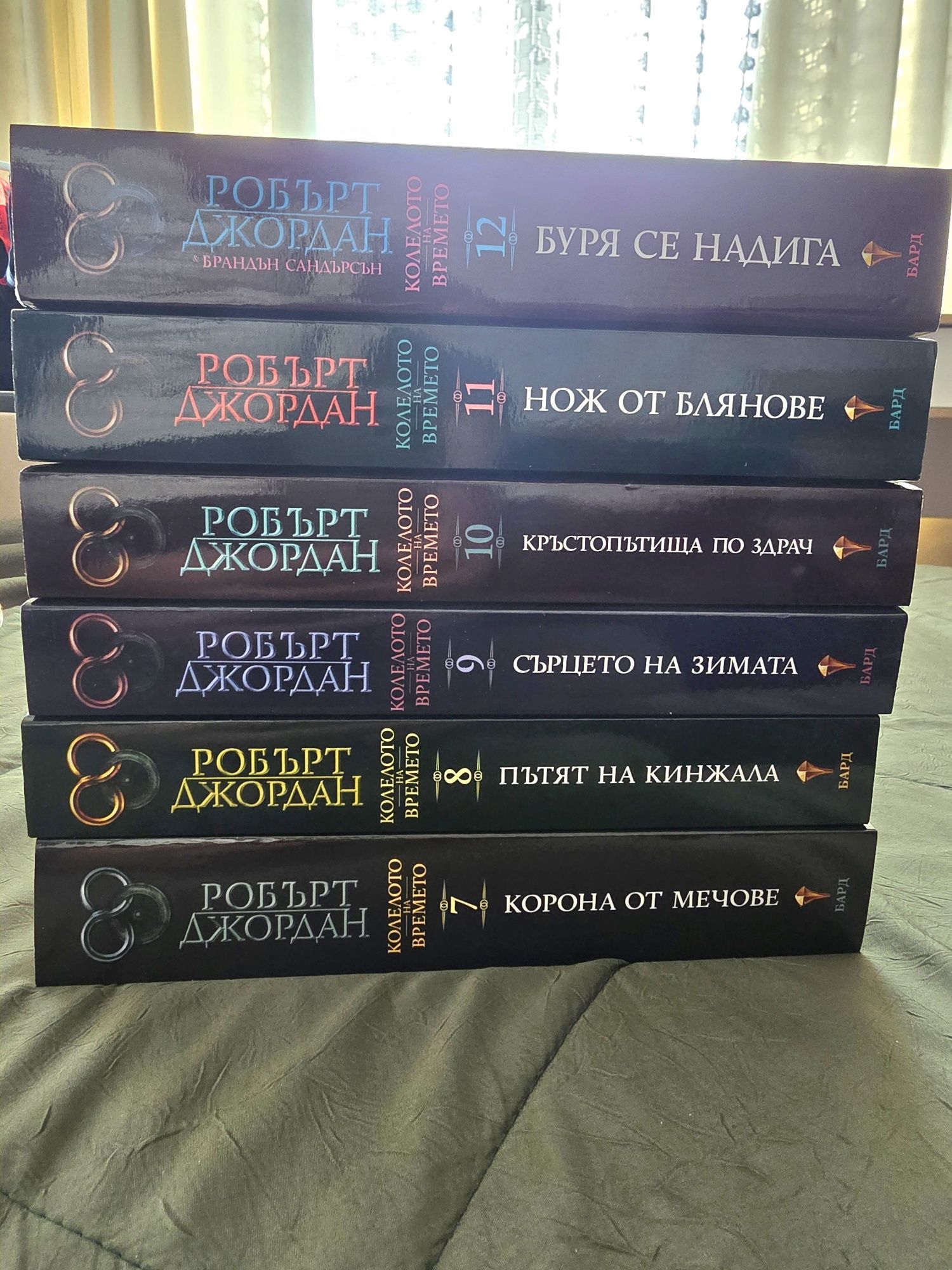 Поредица Колелото на времето 7-12, РОБЪРТ ДЖОРДАН