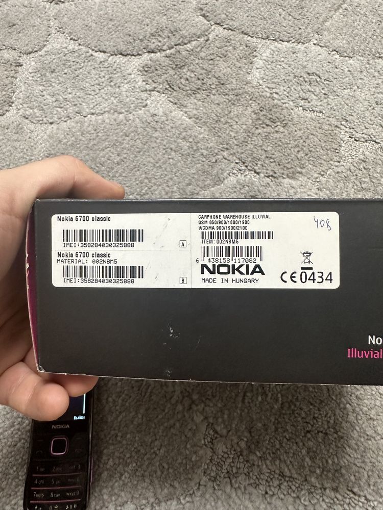 Nokia 6700 pink original