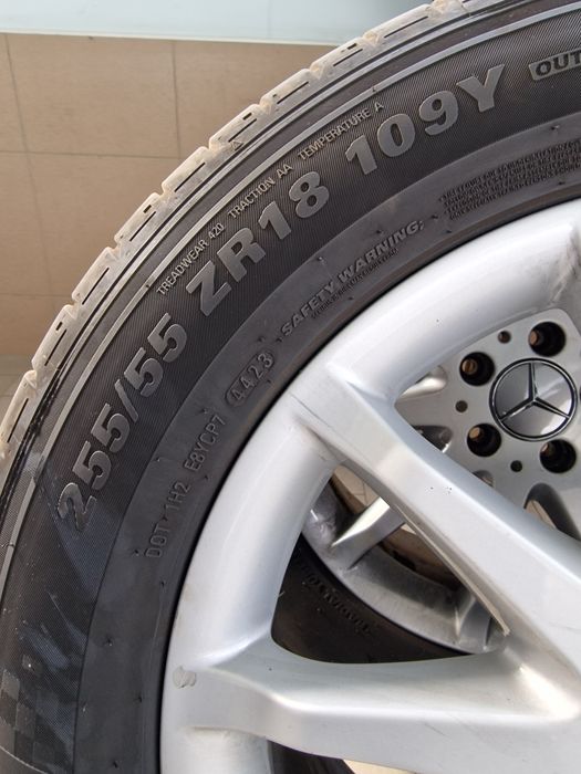 Оригинални джанти Mercedes R , ML , G , GL с перфекнти гуми и датчици