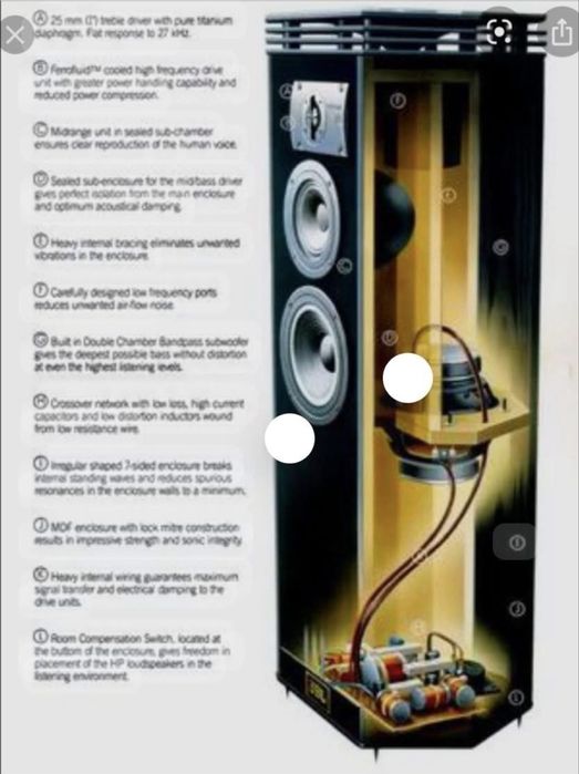 Vand o pereche boxe JBL HP 530  IMPECABILE