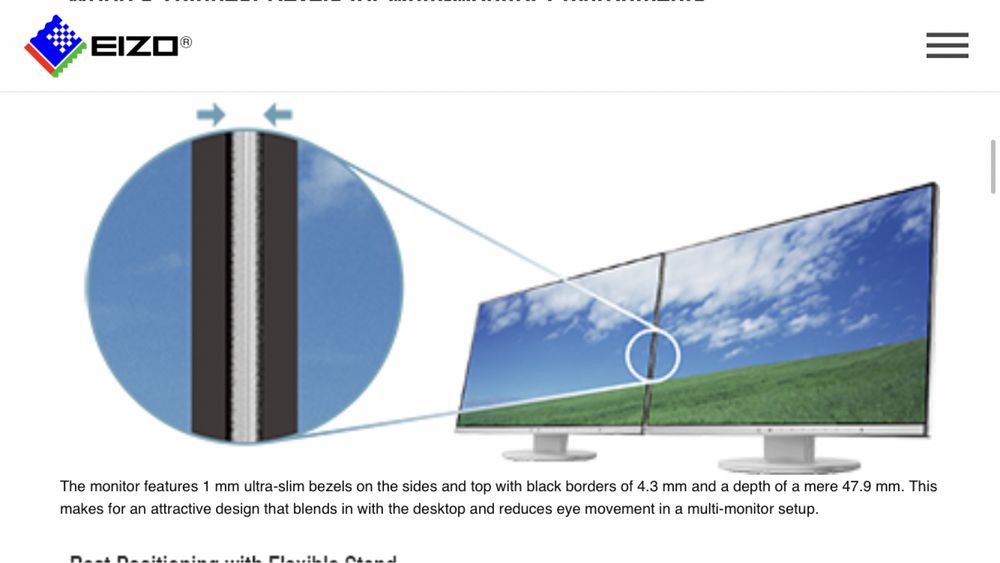 Професионален Монитор Eizo 24 Съвсем нов!