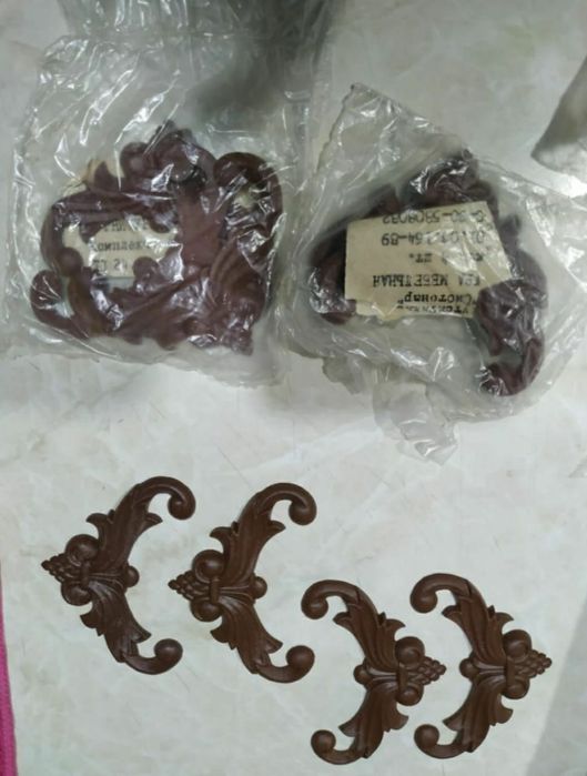 Фурнитура мебельная, 22 комплекта, по 4 шт в комплекте, произ-во СССР