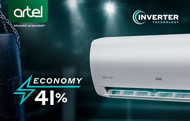 Кондиционер Artel Shaxrisabs ART-12HI INVERTER Low Voltage  Доставка