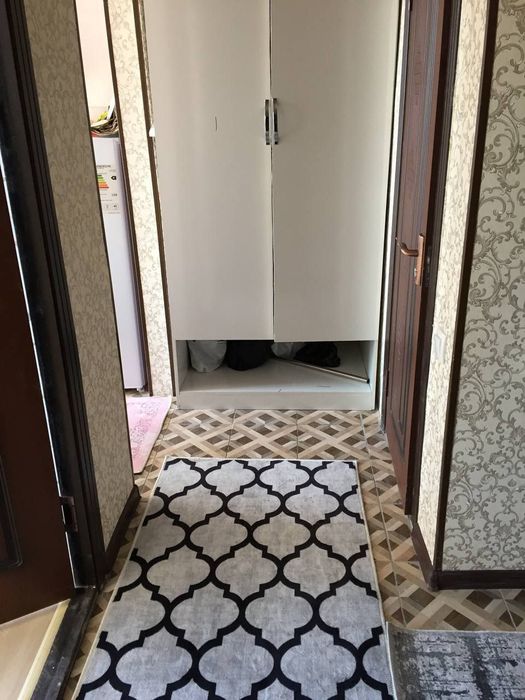 Сергили 5метро  ёнида 1хона 2хона килинган 33м² Мебель техника колади