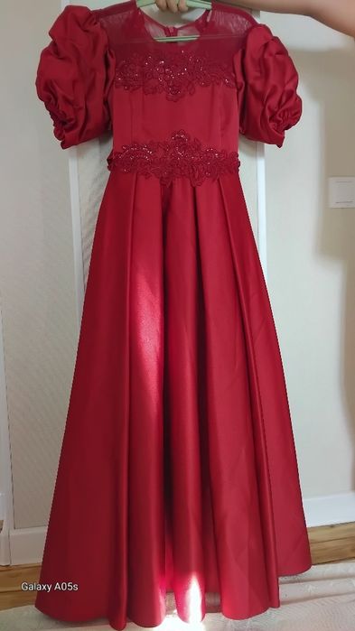 Новогоднее вечернее турецкое платье для девочки 8-10лет.