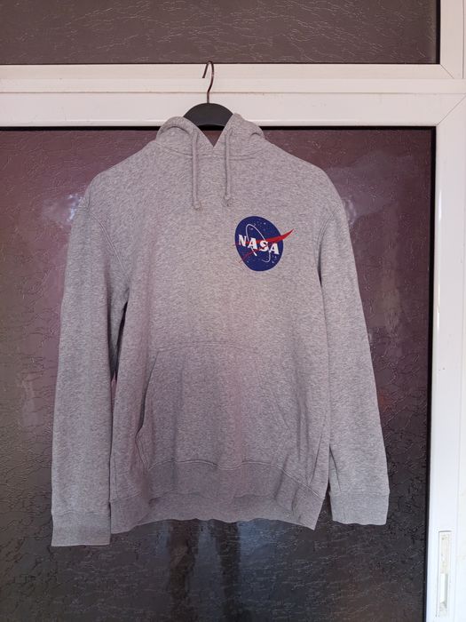 Сив суичърс качулка Nasa