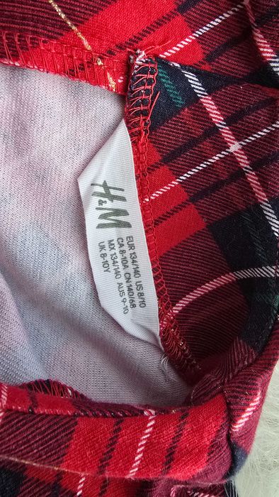 Детска карирана рокля H&M 8-10 години