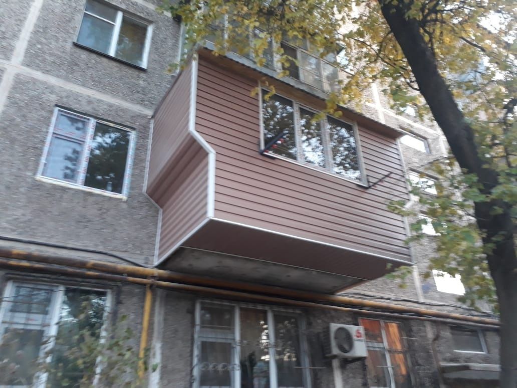 Обшивка и утепление балкона и лоджии