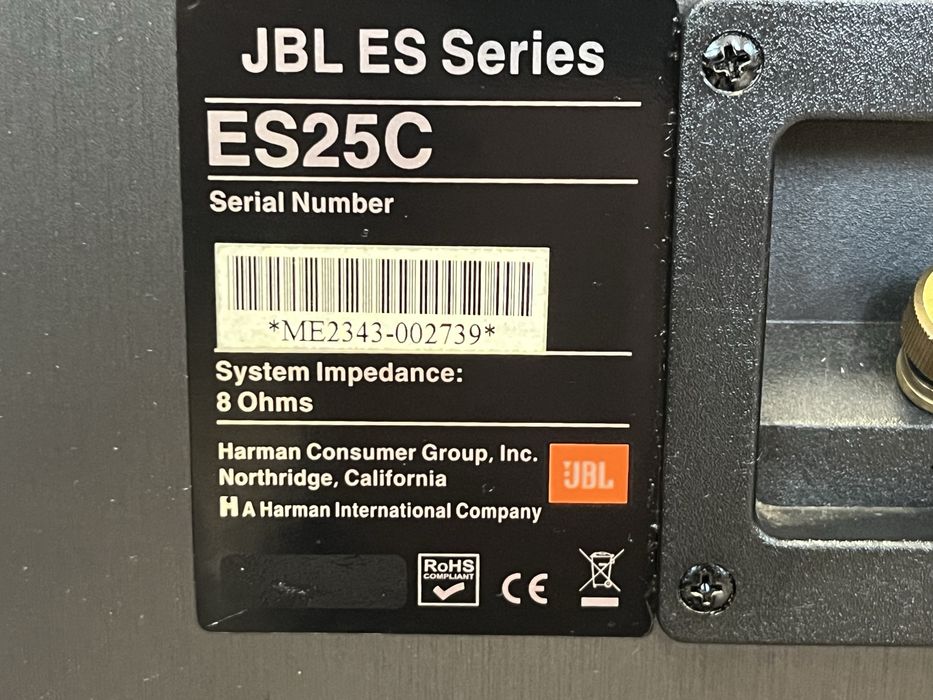 Boxa centru Jbl ES25c