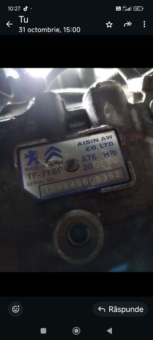 Peugeot 508 an 2016 euro 6 diesel 1,6 ,120 cp