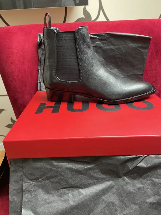 Ghete Hugo piele naturala!!!noi!!
